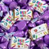 124 Pcs Back to School Candy Classroom Supplies Chocolate By Just Candy (1.52 lbs) - Purple view 1