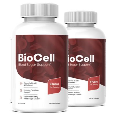 (2 Pack) Bio Cell Capsules - Official Bio Cell Pills Advanced Formula, BioCell Blood Health Support Supplement*, 120 Capsules