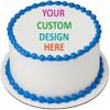 Custom Edible Cake Image Personalized Make Your Own Cake Toppers for Birthday Cake Topper Edible Image Cake Decorating Kit, Already Printed for Your Party - Fits an 8 Inch Round Cake view 2
