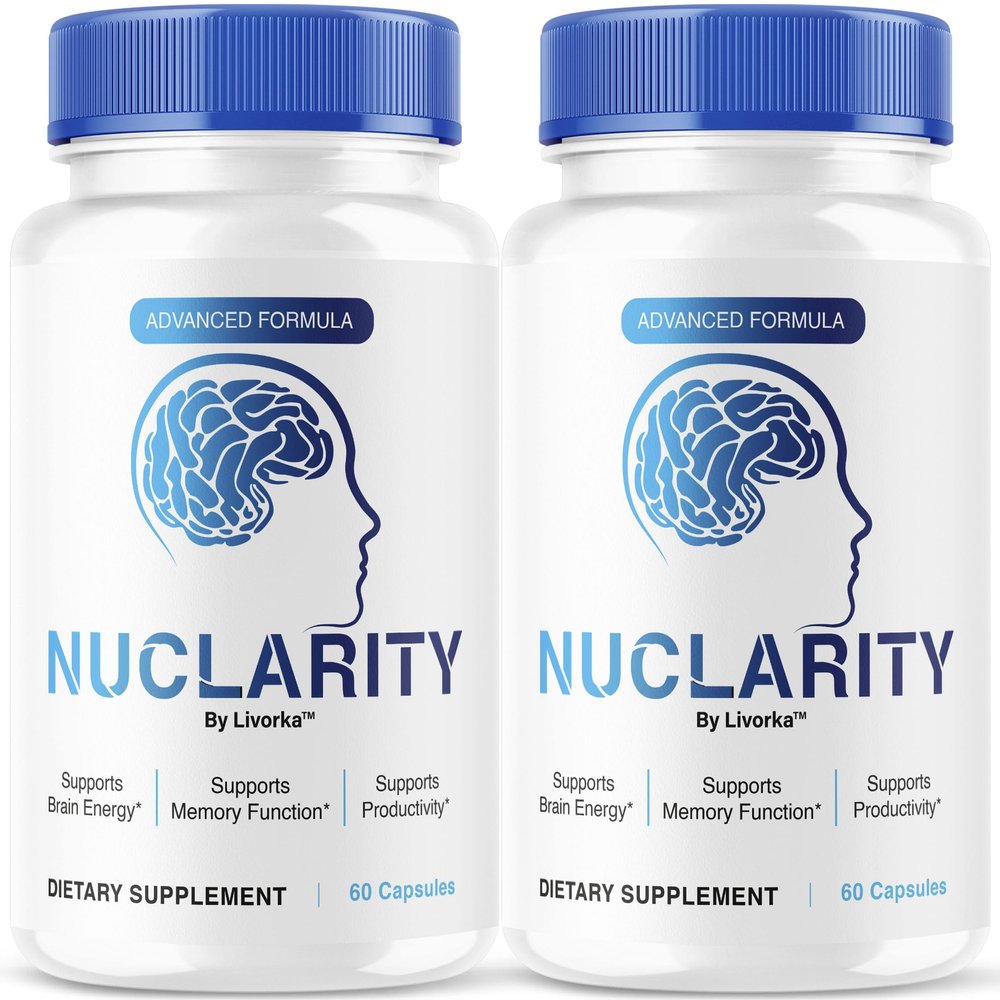 (2 Pack) Nuclarity - Official Nuclarity Capsules Daily Memory & Focus Support, Nuclarity Memory Supplement Pills, All Natural Advanced Formula for Health & Wellness Reviews, 120 Capsules for 2 Months