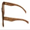 V.W.E. Men Modern Rectangular Tinted Reading SunGlasses - Wood Grain Temple Print Outdoor UV Protection Reader (Brown, 2.50, x) view 2