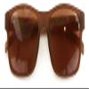 V.W.E. Men Modern Rectangular Tinted Reading SunGlasses - Wood Grain Temple Print Outdoor UV Protection Reader (Brown, 2.50, x) view 4
