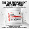 RAW Nutrition Creatine Monohydrate Powder, Blue Raspberry (30 Servings) - Micronized Creatine Monohydrate Supplement for Workout Performance, Build Muscle & Strength - Creatine Powder for Men & Women view 4
