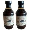 Bartolini's Raspberry Habanero BBQ Sauce 16 oz Bottle - Sweet & Spicy - Gourmet Barbecue Sauce - Gluten Free - Vegan (2) view 1