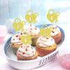 Ercadio 24 Pack Welcome Home Cupcake Toppers Glitter Sweet Home Cupcake Picks Key Lock Housewarming Cupcake Toppers New Home Theme Party Cake Decorations Supplies view 4