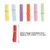 Tyenaza 100pcs Portable Wish Letter Paper Roll Loves Message Letter Paper Accessory Set, Gift for Partners, Parents, Friends(2.5 x 6cm) view 2