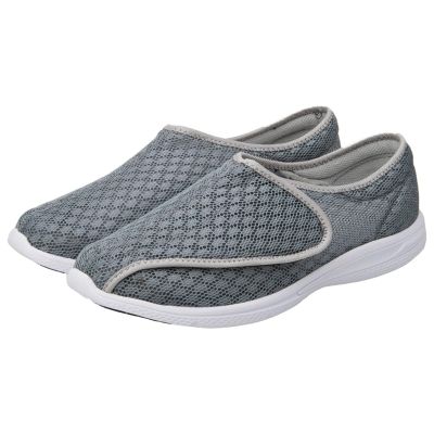 Diabetic Sandals for Men Women Adjustable Extra Wide Width Walking Shoes Non Slip Breathable Slippers for Swollen Feet Arthritis Edema Elderly Men 9