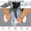 Diabetic Sandals for Men Women Adjustable Extra Wide Width Walking Shoes Non Slip Breathable Slippers for Swollen Feet Arthritis Edema Elderly Men 9 view 2