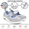 Womens Diabetic Shoes with Adjustable Women's Sandals Wide Lightweight Non Slip Slippers for Diabetic Edema Plantar Fasciitis Arthritis Swollen Feet Women 6 view 4