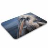 HEBVNJF Water Absorption Non-Slip Door Mat Soft Fluffy Rugs Realistic Pelican Bath Mat for Shower Bedroom view 3