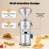 110V Peanut Butter Maker Machine,Commercial Electric Grain Grinder Nut Machine,Sesame Grinding Machine for Groundnut Almond Cashew Nut 1100W Home&Commercial view 3