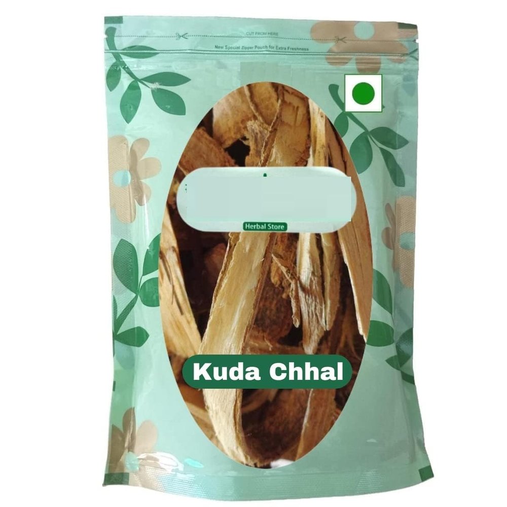 RV Kuda Chaal-Holarrhena Antidysenterica-Raw Herbs-Kutaj Chhal Chal-Jadi Booti-Single Herbs (250 Gram)