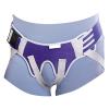 YZHUO Inguinal Hernia Support for Men & Women, Adjustable Groin Hernia Belt for Men with 4 Compression Pads, Groin Brace for Single/Double Inguinal, Purple(X-Large) view 1