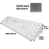 Rubber Curb Ramp, Driveway Loading Threshold Ramps Car Access, Load-Bearing Capacity 200 tons, Non-Slip Threshold for Truck and Car(100x25x3cm) view 2