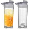2Pcs Shaker Bottles for Protein Mixes, 700ml BPA & Phthalate-Free Shaker Bottle with Sturdy Screw Lid, Leakproof Cup for Protein Shakes & Pre Workout Powder Bottle view 2