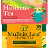 Gya Tea Co Hibiscus Herbal Tea Gift Set & Mullein Leaf Herbal Tea Pod - Decaf Wellness Tea (32 ct) view 1
