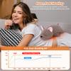 Electric Heating Pad for Period Cramps, Cuddly 14''French Bulldog Plush with a Hot Soft Belly USB Powered, Menstrual Heating Pad Neck Shoulder Pain Relief, Gift for Daughter Wife Period Heating Pad view 3
