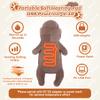 Electric Heating Pad for Period Cramps, Cuddly 14''French Bulldog Plush with a Hot Soft Belly USB Powered, Menstrual Heating Pad Neck Shoulder Pain Relief, Gift for Daughter Wife Period Heating Pad view 4