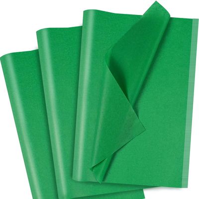 120 Sheets Green Tissue Paper for Gift Bags, 14 x 20 Gift Tissue Paper Bulk for Crafts Packaging DIY Project Party Decorations, Green Gift Wrap Paper for Christmas Birthday Wedding Graduation