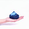 VIZYTOU Agate Wand Geode Irregular Pillar 1.1-1.7 Lbs Dyed Blue for Nautical Theme Patio Garden Relaxation Space Balance Ornament view 2