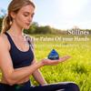 VIZYTOU Agate Wand Geode Irregular Pillar 1.1-1.7 Lbs Dyed Blue for Nautical Theme Patio Garden Relaxation Space Balance Ornament view 4