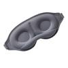 3D Contoured Sleep Mask, Memory Foam, Adjustable Strap, Ergonomic Design for Total Darkness (Grey) view 2
