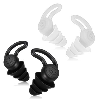 4 Pcs Kids Noise Cancelling Ear Plugs, Ear Plugs Kids for Sleeping, Concerts, Travel, Swimming, Kid & Adults (2 Colors)