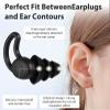 4 Pcs Kids Noise Cancelling Ear Plugs, Ear Plugs Kids for Sleeping, Concerts, Travel, Swimming, Kid & Adults (2 Colors) view 2