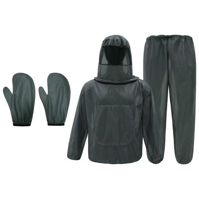 Tongcamo Mosquito Net Suit Camo Hunting Mesh Suit Bug Net Clothing with Hood for Outdoor Protection No-See-Ums Garden Camping