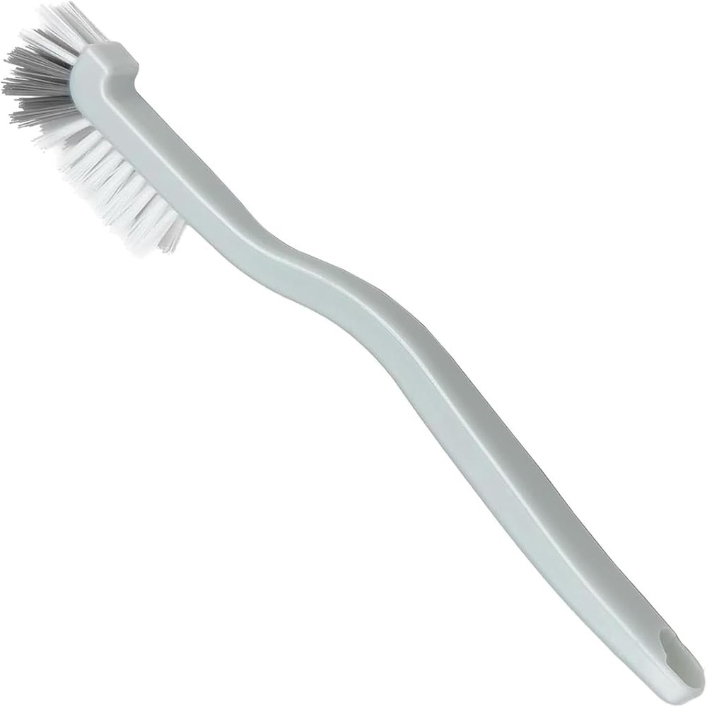 10PCS Plastic Kitchen Scrub Brush, Angle Cleaning Brush for Small Space