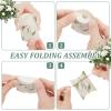 100 Pcs Paper Chocolate Box, Party Favours Present Box Multipurpose Party Favour Gift Boxes with Eucalyptus Design Paper Empty Present Case for Wedding Christening Christmas Party (black German text) view 4