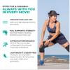 Modvel Compression Knee Brace for Women & Men - 2 Pack Knee Brace for Women Running Knee Pain, Knee Support Compression Sleeve, Workout Sports Knee Braces for Meniscus Tear ACL & Arthritis Pain Relief view 4