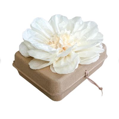 Biodegradable Water Burial Urn Kit - Cruise Approved | Ocean Ashes Scattering Ceremony with Certificate | Eco-Friendly Memorial Urn. (Medium)