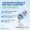 Liposomal NMNH 1000mg - 120 Capsules, Dihydronicotinamide Mononucleotide NAD+ Precursor - Ultra-Absorbable NAD Plus Complex, Liposomal NMN Supplements Capsules for Aging Support & Cellular Energy view 4