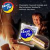 Moon Pie Minis 36 Pack. 6 Pies of Each: Original, Once in a Blue Moon Blueberry, Vanilla, Banana, Strawberry, Salted Caramel. 1oz. Snack Pies Individually Wrapped. view 3
