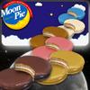 Moon Pie Minis 36 Pack. 6 Pies of Each: Original, Once in a Blue Moon Blueberry, Vanilla, Banana, Strawberry, Salted Caramel. 1oz. Snack Pies Individually Wrapped. view 4