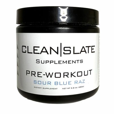 Caffeine Free Pre-Workout Sour Blue Raz