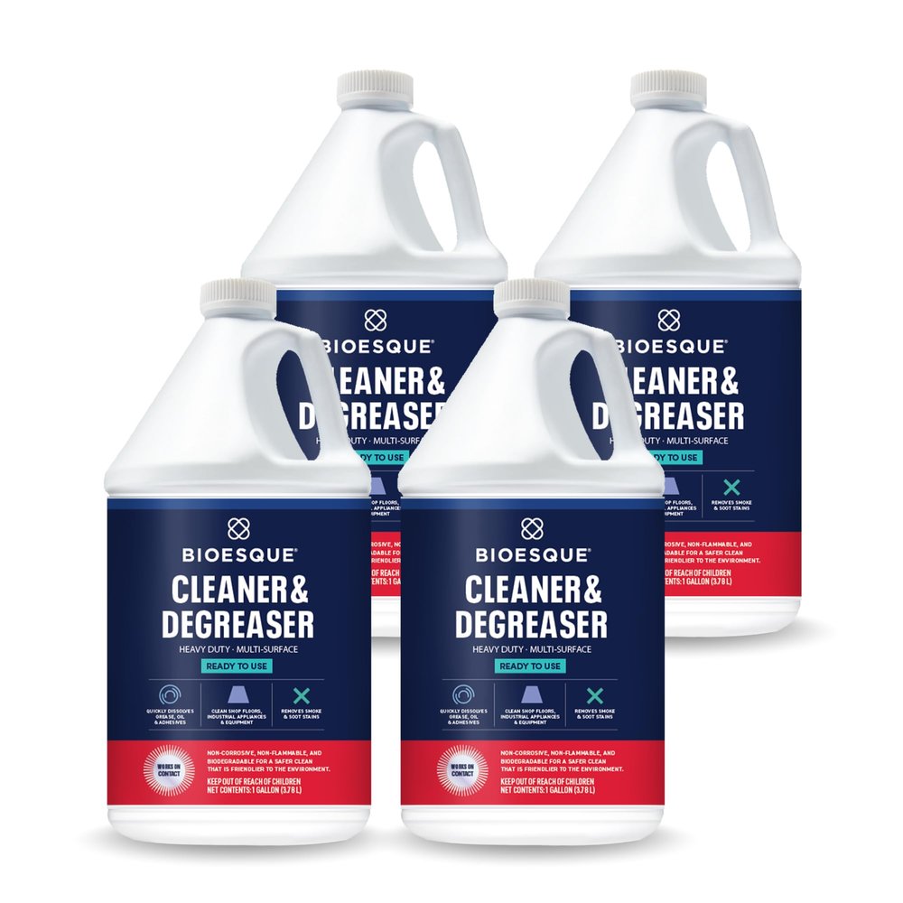 Bioesque Heavy Duty Degreaser RTU, 1 Gallon (Pack of 4)