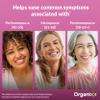 Organixx Menopause Balance + Glow, Womens Supplement with Ashwagandha, Reishi Mushroom, and Milk Thistle, Plant Based Adaptogens and Superfood Blend, Dairy, Soy & Gluten Free, Non GMO, 60 Capsules view 4