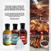 Meat Mitch Yellow Brick Road 19.7 oz + Stay Hot Spicy 19.6 oz + Char Bar BBQ Sauce 19 ounce Bundle with Measuring Spoon 3 Flavor Variety: Sweet, Spicy, Mustard Style Gift Set (4 Items) view 3