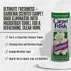5x Carpet Fresh Gardenia Scent Carpet Odor Eliminator 14 oz Powder Bundle with Microfiber Cleaning Cloth Eliminates Pet Odors, Provides Long-Lasting Freshness Gift Set (6 Items) view 2