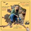 Fable Fish Wild Alaskan Salmon Jerky - Wild Caught Salmon with 31g of Protein - Tasty Fish Jerky with Omega-3s and Natural Source of Collagen - Made with Whole Muscle Sockeye - Teriyaki - 3 Pack view 4