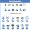 Berry Baby Shower Decorations, 37pcs A Berry Sweet Baby Is on The Way Cupcake Topper Blueberry Baby Shower Cake Decoration for Fruit Theme Gender Reveal view 2