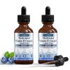 2 Packs Methylated B Complex Vitamins w. L-5-MTHF Folate, Vitamins B2 B6 & B12 for Men & Women, Complete 9-in-1 Methyl B Supplement for Energy Support, Mood & Nerve Health Vegan Gluten Free view 1