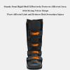 SFKLYU Unisex Night Splint Foot, Ankle Support Fracture Boot, Inflatable Walking Boot for Treating Plantar Fasciitis and Ligament Strain and Tear,B Left,S view 3
