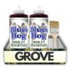2x Blues Hog BBQ Sauce Smokey Mountain 24 oz Bundle with Flat Chip Brush Hickory-Smoked Basting and Finishing Sauce for Meats and Sides Gift Set (3 Items) view 1
