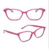 DIFF Leah Reading Glasses for Women | Lightweight Oversized Readers | 2.0 Magnification Blue Light Blocking Lens | Bubblegum Pink view 1