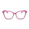 DIFF Leah Reading Glasses for Women | Lightweight Oversized Readers | 2.0 Magnification Blue Light Blocking Lens | Bubblegum Pink view 3