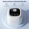 2025 upgraded 3-in-1 version Ultrasonic Retainer Cleaner Machine, degassing technology+ultrasonic+UV, with a 5-fold increase in cleaning efficiency for Dentures, Mouth Guards, Braces, Jewelry view 2