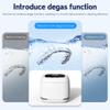 2025 upgraded 3-in-1 version Ultrasonic Retainer Cleaner Machine, degassing technology+ultrasonic+UV, with a 5-fold increase in cleaning efficiency for Dentures, Mouth Guards, Braces, Jewelry view 4